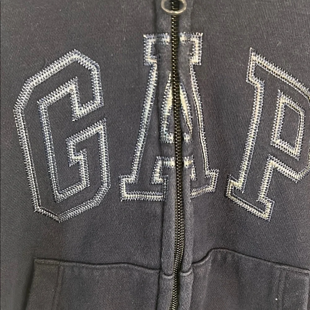 GAP Blue Hooded Sweatshirt with Logo